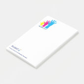 AMSAT ACGM 2019 - logo de notes de post-it (Incliné)