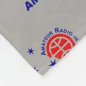 AMSAT Logo Fleece Blanket Deken (Hoek)