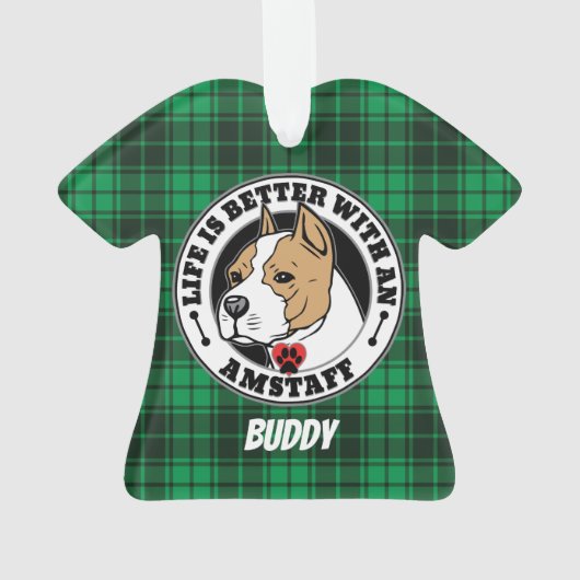 Amstaff La Vie Personnalisée Est Meilleure Avec Un (dos)