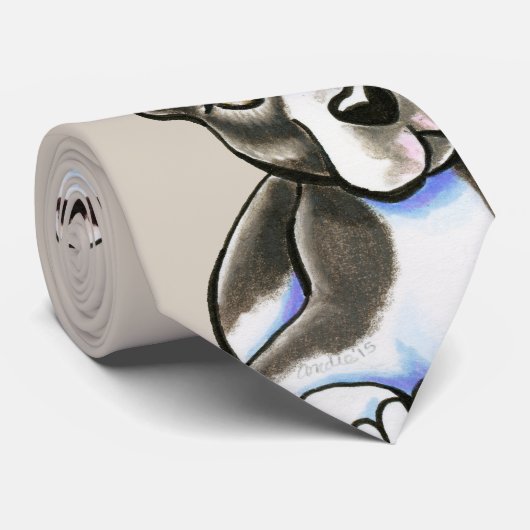 Amstaff Lean over mij Stropdas (Opgerold)