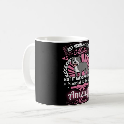 Amstaff Mama mok (Voorkant links)