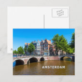 Amsterdam 002D Briefkaart (Voorkant / Achterkant)