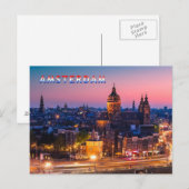 Amsterdam 003B Briefkaart (Voorkant / Achterkant)