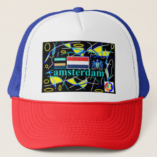 Amsterdam 11 Kappe Trucker Pet