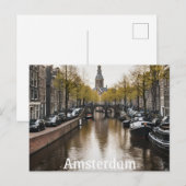 Amsterdam (2) briefkaart (Voorkant / Achterkant)