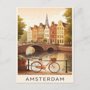 Amsterdam. Ansichtkaart Briefkaart