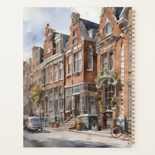 Amsterdam aquarelle (Dos)