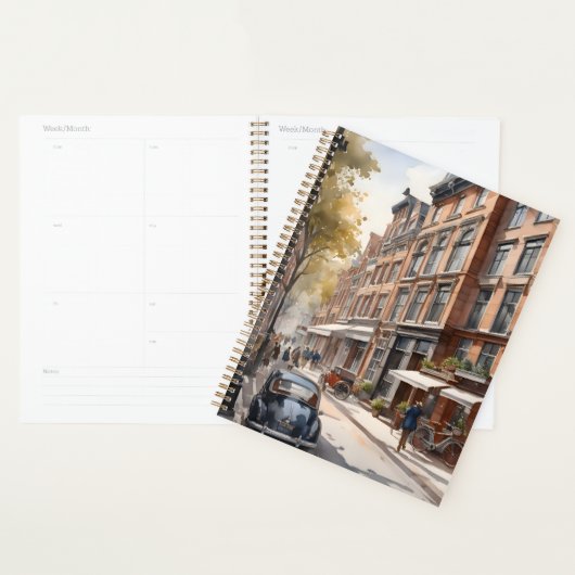 Amsterdam aquarelle (Devant avec enveloppe)