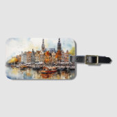 Amsterdam Bagagelabel (Voorkant (horizontaal))