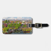 Amsterdam Bagagelabel (Voorkant horizontaal)