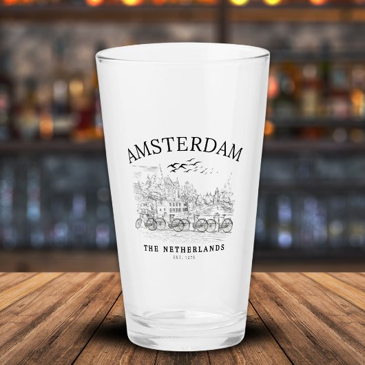 Amsterdam Beautiful Landscape Glas