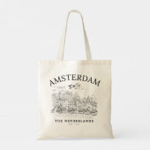 Amsterdam Beautiful Vintage Landscape Tote Bag (Achterkant)