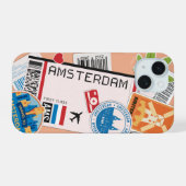 Amsterdam Boarding Pass (Verso Horizontal)
