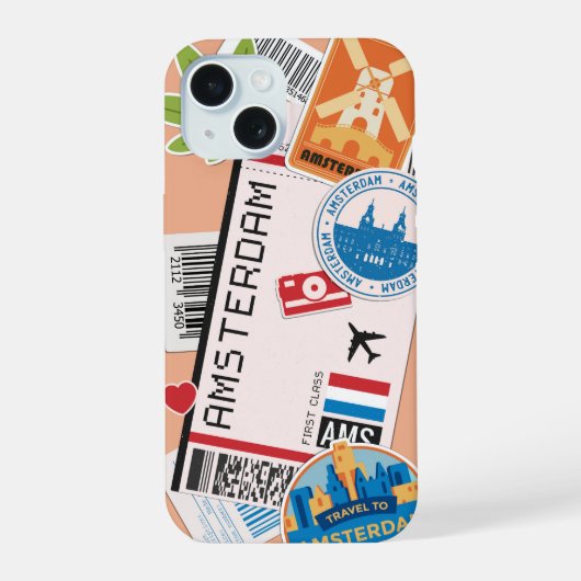Amsterdam Boarding Pass (Verso)