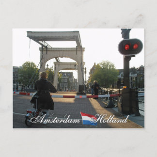 Amsterdam Bridge Holland Briefkaart