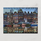 Amsterdam Briefkaart (Voorkant)