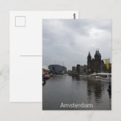 Amsterdam Briefkaart (Voorkant / Achterkant)