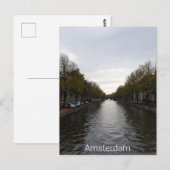 Amsterdam Briefkaart (Voorkant / Achterkant)