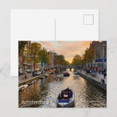 Amsterdam Briefkaart (Voorkant / Achterkant)
