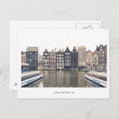 Amsterdam Briefkaart (Voorkant / Achterkant)