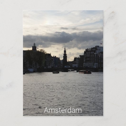 Amsterdam Briefkaart (Voorkant)
