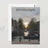 Amsterdam Briefkaart (Voorkant / Achterkant)