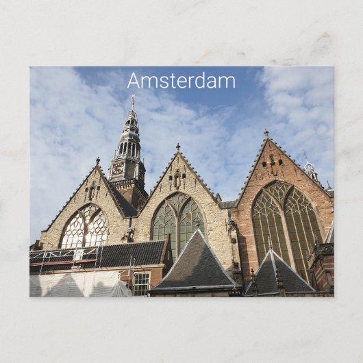Amsterdam Briefkaart (Voorkant)
