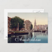 Amsterdam Briefkaart (Voorkant / Achterkant)