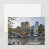 Amsterdam Briefkaart (Voorkant / Achterkant)