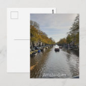 Amsterdam Briefkaart (Voorkant / Achterkant)