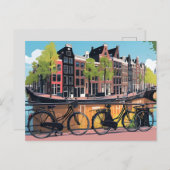 Amsterdam Briefkaart (Voorkant / Achterkant)