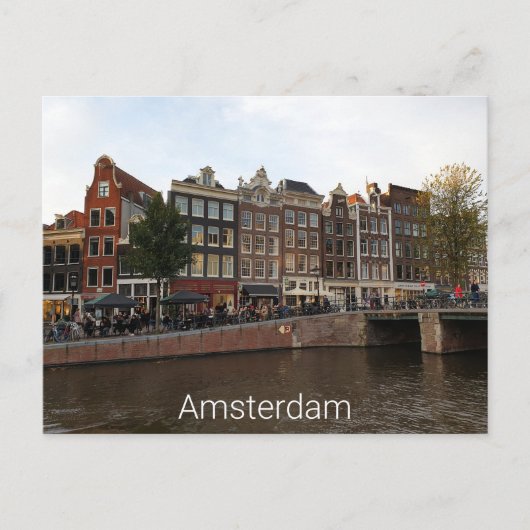 Amsterdam Briefkaart (Voorkant)