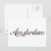 Amsterdam Briefkaart (Voorkant / Achterkant)