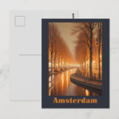 Amsterdam Briefkaart (Voorkant / Achterkant)