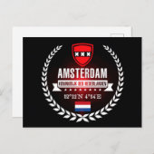 Amsterdam Briefkaart (Voorkant / Achterkant)