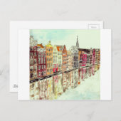 Amsterdam Briefkaart (Voorkant / Achterkant)