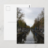 Amsterdam Briefkaart (Voorkant / Achterkant)