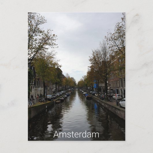 Amsterdam Briefkaart (Voorkant)