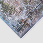 Amsterdam Building Canal Netherlands Europe Tissuepapier (Detail)