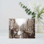 Amsterdam Canal Briefkaart (Staand voorkant)