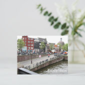Amsterdam Canal Briefkaart (Staand voorkant)