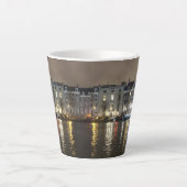 Amsterdam, Canal by Night Latte Mug (Devant)