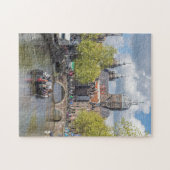 Amsterdam canal et pont puzzle (Horizontal)