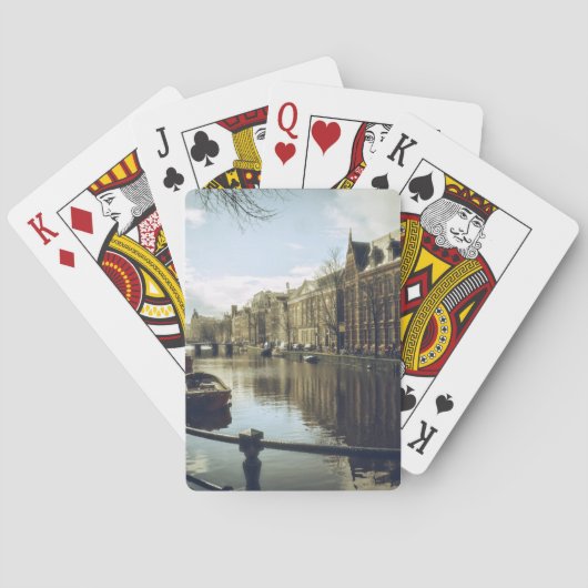 Amsterdam Canal Pokerkaarten (Achterkant)
