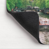 Amsterdam Canalboot Mousepad Muismat (Hoek)
