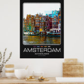 Amsterdam City Poster (Keuken)
