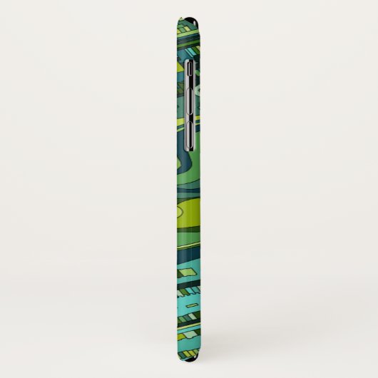 Amsterdam City Structure Map Case-Mate iPhone Case (Achterkant/links)