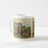 Amsterdam Coffee Mug Holland Vintage (Devant gauche)