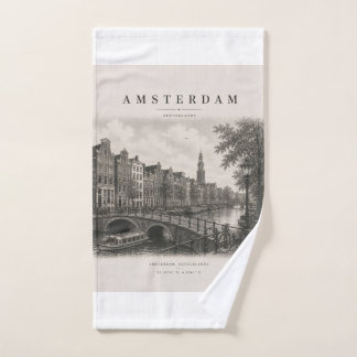 Amsterdam | Conception de ville de voyage vintage