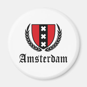 Amsterdam Crest Magneet